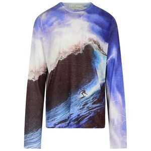 Erl Multicolor Nylon Blend Sweater Men